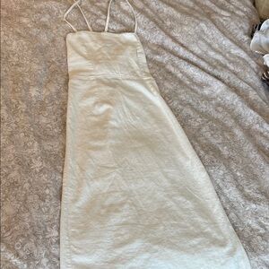 Wild Fable Strapless White Dress